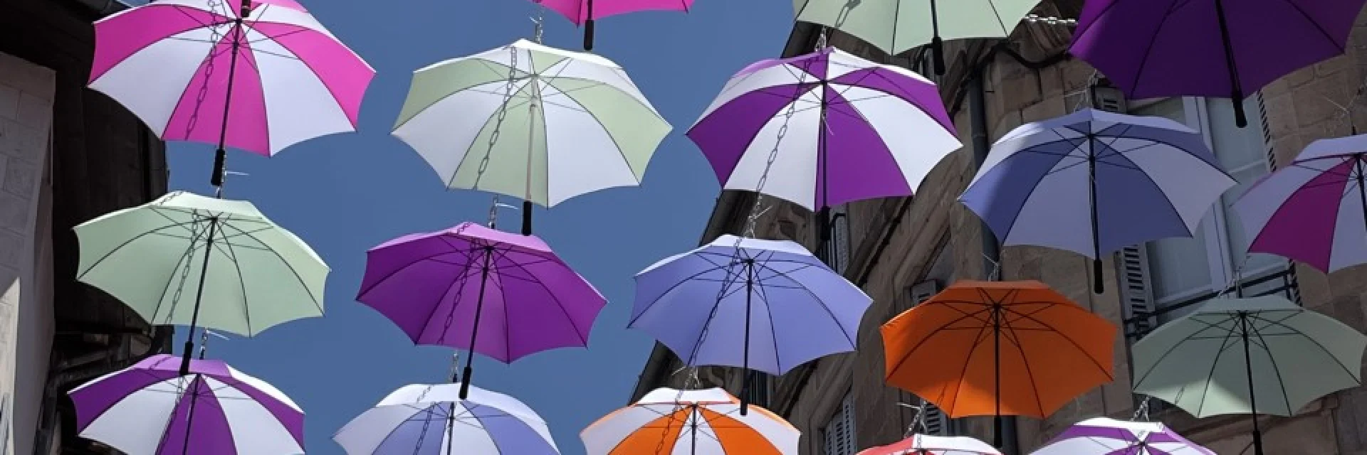 Ciel de parapluies