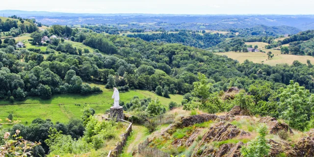 Panorama Rocher de Carlat