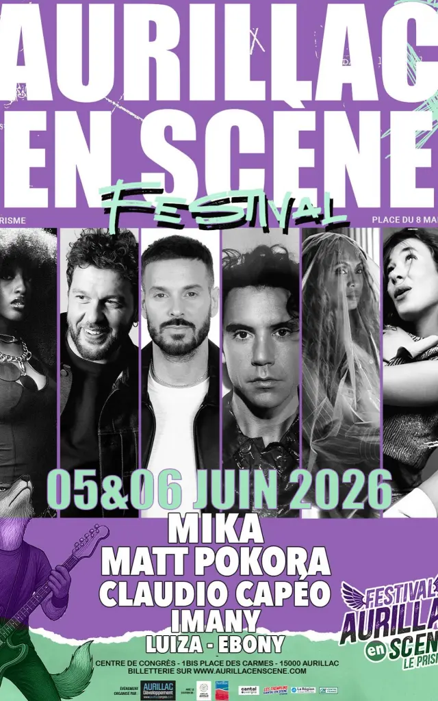 Affiche Aurillac En Scene 2026