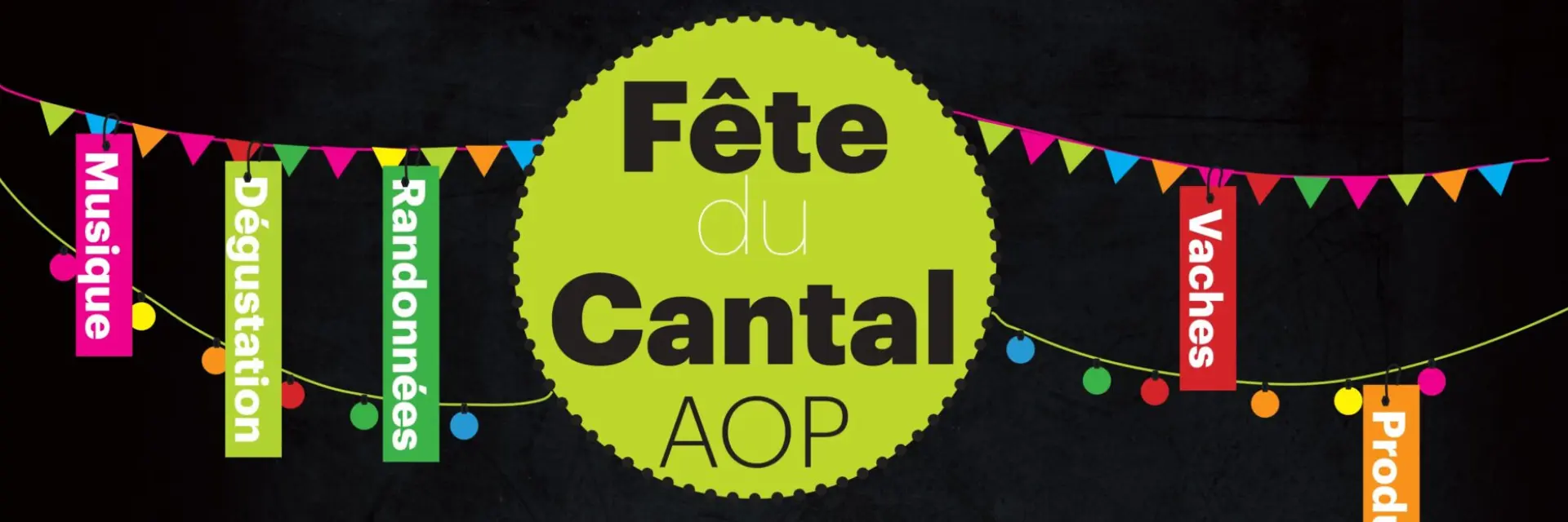 Fete Du Cantal Aop Banniere