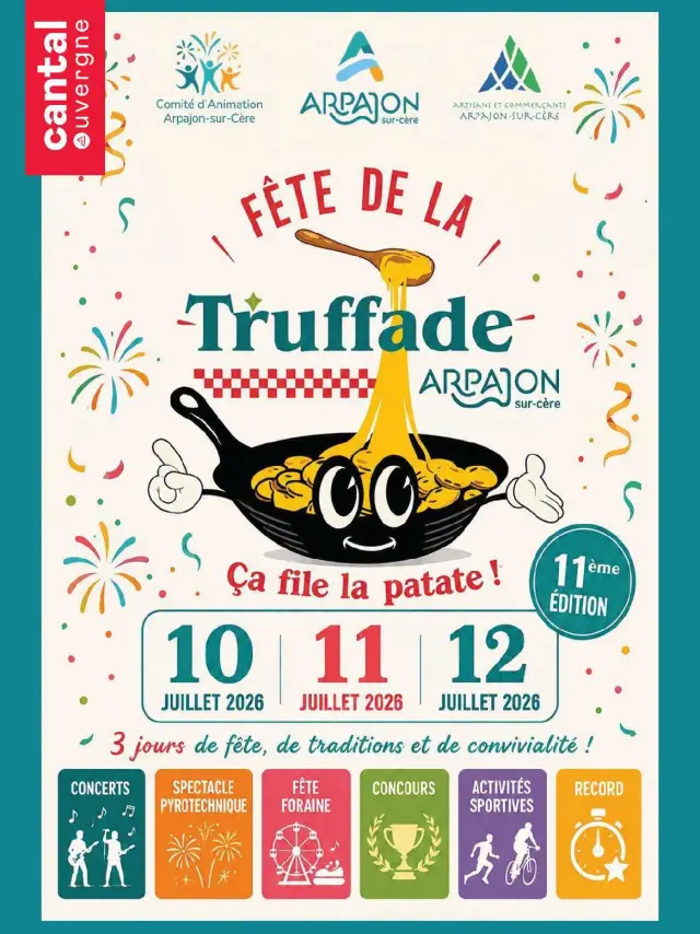 Affiche Fete De La Truffade 2026