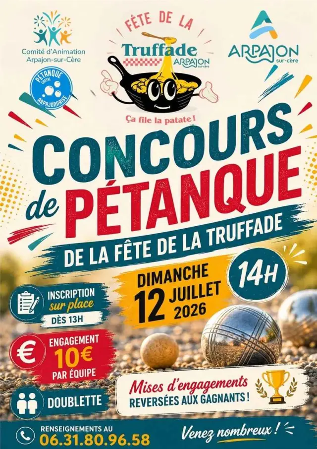 Fete De La Truffade Concours De Petanque