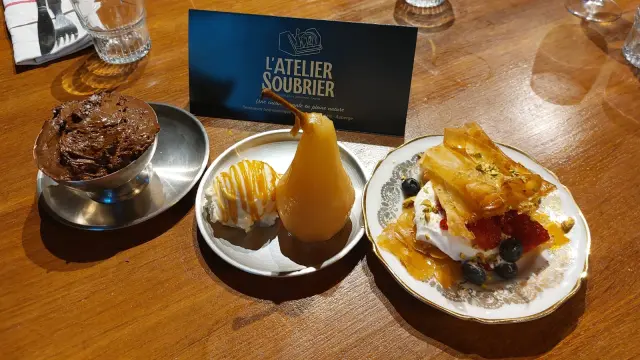 Desserts Atelier Soubrier 1